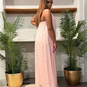 Elegant Pink Jumpsuit